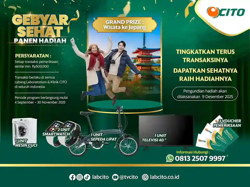 Gebyar Sehat Panen Hadiah CITO 2025